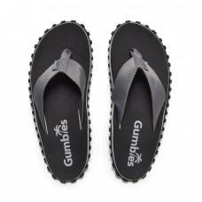 Gumbies Duckbill Flip-Flops - Black/Grey
