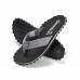 Gumbies Duckbill Flip-Flops - Black/Grey