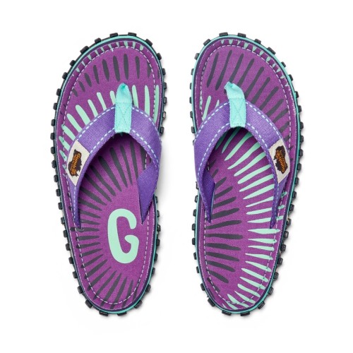 Gumbies Islander Flip-Flops - Blueberry Burst