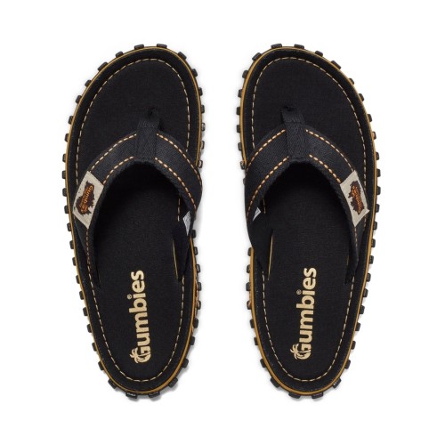 Gumbies Islander Flip-Flops - Classic Black