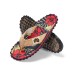 Gumbies Islander Flip-Flops - Denim Hibsiscus
