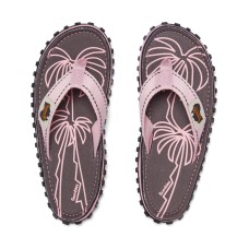 Gumbies Islander Flip-Flops - Palm Leaf Grey