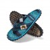 Gumbies Islander Flip-Flops - Navy Waves