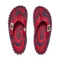 Gumbies Islander Flip-Flops - Red G