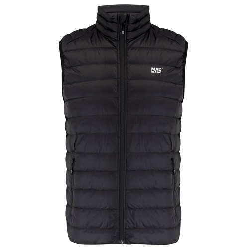 Mac in a Sac Mens Alpine Down Vest - Black Mac in a Sac Mens Alpine Down Vest - Black