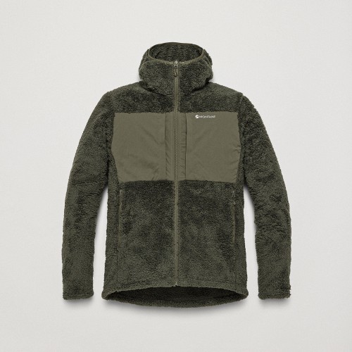 Montane Men's Caldus XT 2.0 Hooded Fleece Jacket - Moss Montane Men's Caldus XT 2.0 Hooded Fleece Jacket - Moss
