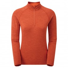 Montane Women's Protium Fleece Pull-On - Paprika