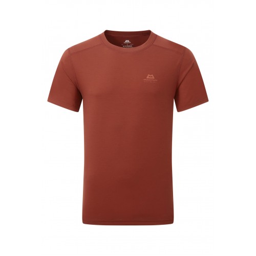 Mountain Equipment Mens Headpoint Tee - Fired Brick