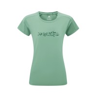 Mountain Equipment Womens Headpoint Skyline Tee - Lichen