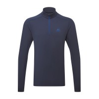 Mountain Equipment Cerrig Men's LS Zip T - Cosmos