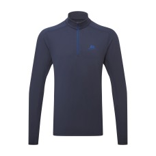 Mountain Equipment Cerrig Men's LS Zip T - Cosmos