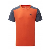 Mountain Equipment Mens Headpoint Block Tee - Medieval Blue
