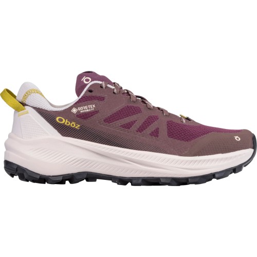 Oboz Women's Katabatic Lt Low GTX Waterproof Walking Shoe - Berry