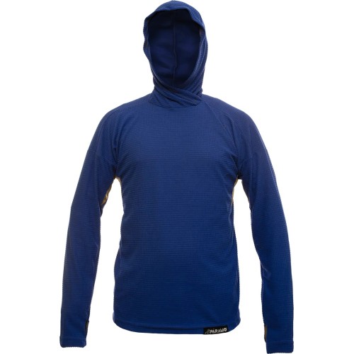 Paramo Mens Velez Grid - Cobalt/Cumin