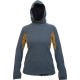 Paramo Womens Velez Grid - Indigo/Cumin