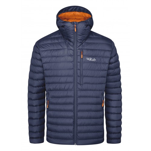 Rab Microlight Alpine Down Jacket - Deep Ink/Marmalade