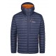 Rab Microlight Alpine Down Jacket - Deep Ink/Marmalade