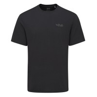 Rab Men's Crimp logo Tee Shirt - Beluga