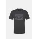 Rab Men's Mantle Outline Tee Shirt - Ebony