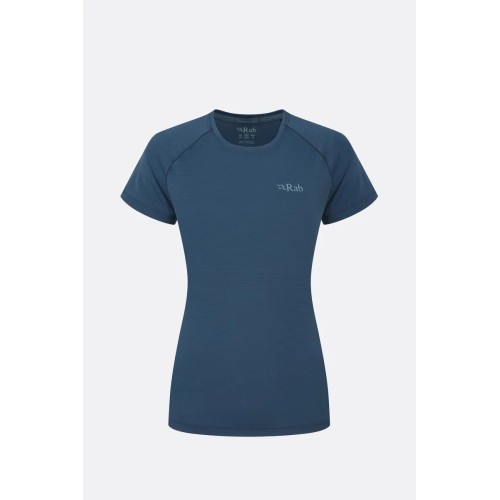 Rab Women's Sonic Tee shirt - Tempest Blue