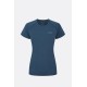 Rab Women's Sonic Tee shirt - Tempest Blue