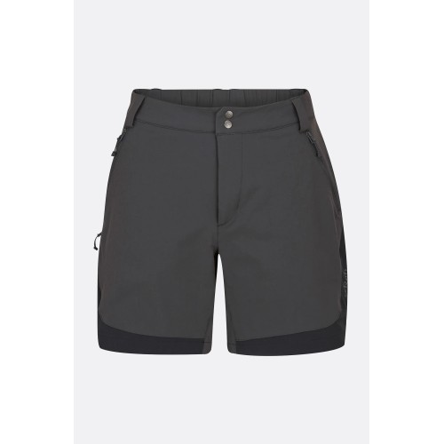 Rab Women's Torque Mountain Shorts 6" Inseam - Anthracite