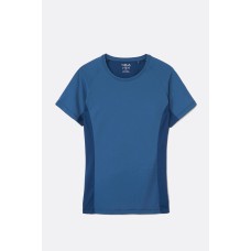 Rab Women's Trail Tee Shirt - Orion/Tempest Blue