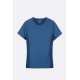 Rab Women's Trail Tee Shirt - Orion/Tempest Blue
