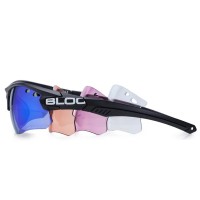 Bloc Titan 4 Lens System Matt Black Blue Lens Box Set