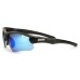 Bloc Titan 4 Lens System Matt Black Blue Lens Box Set
