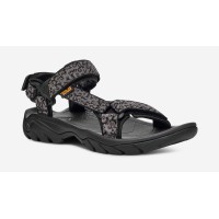 Teva Men's Terra Fi 5 Universal Hiking Sandal - Magma Black/Grey
