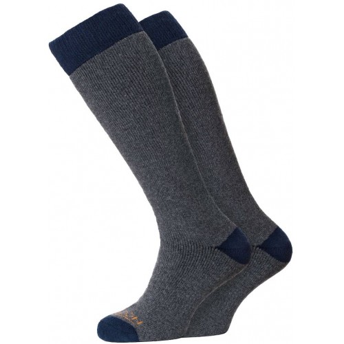 Horizon Winter Sport Merino Sock 2 Pack Charcoal/Navy