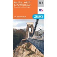 OS Explorer Map 154 Bristol West and Portishead