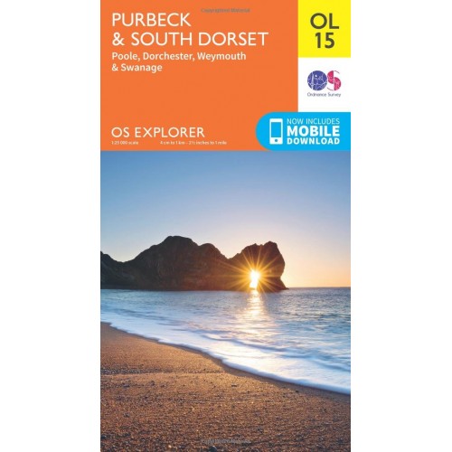 OS Explorer OL15 Purbeck and South Dorset