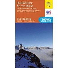 OS Explorer OL17 Snowdon & Conwy Valley
