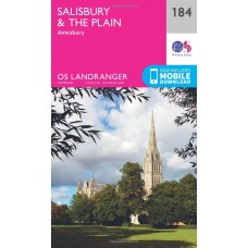 OS Landranger 184 Salisbury & The Plain, Amesbury