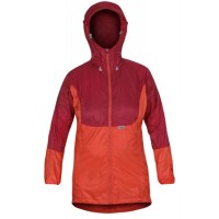 Paramo Womens Alize Windproof Jacket - Carmine/Hot Coral