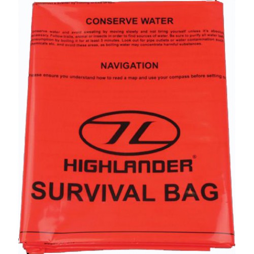 Emergency Survival Bag Single