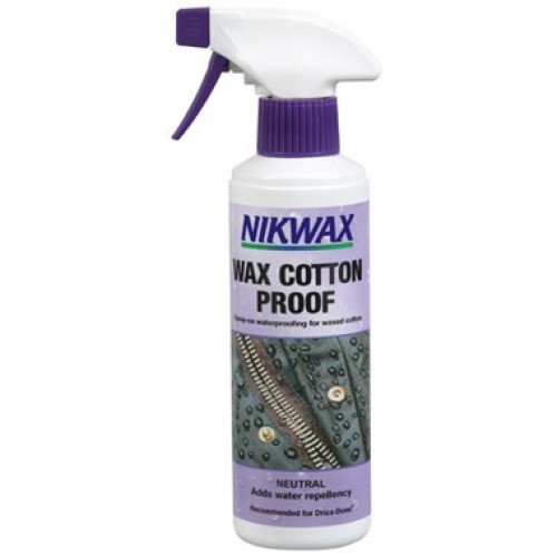 Nikwax Wax Cotton Proof 300ml Spray On