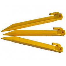 Yellow Plastic Power Peg